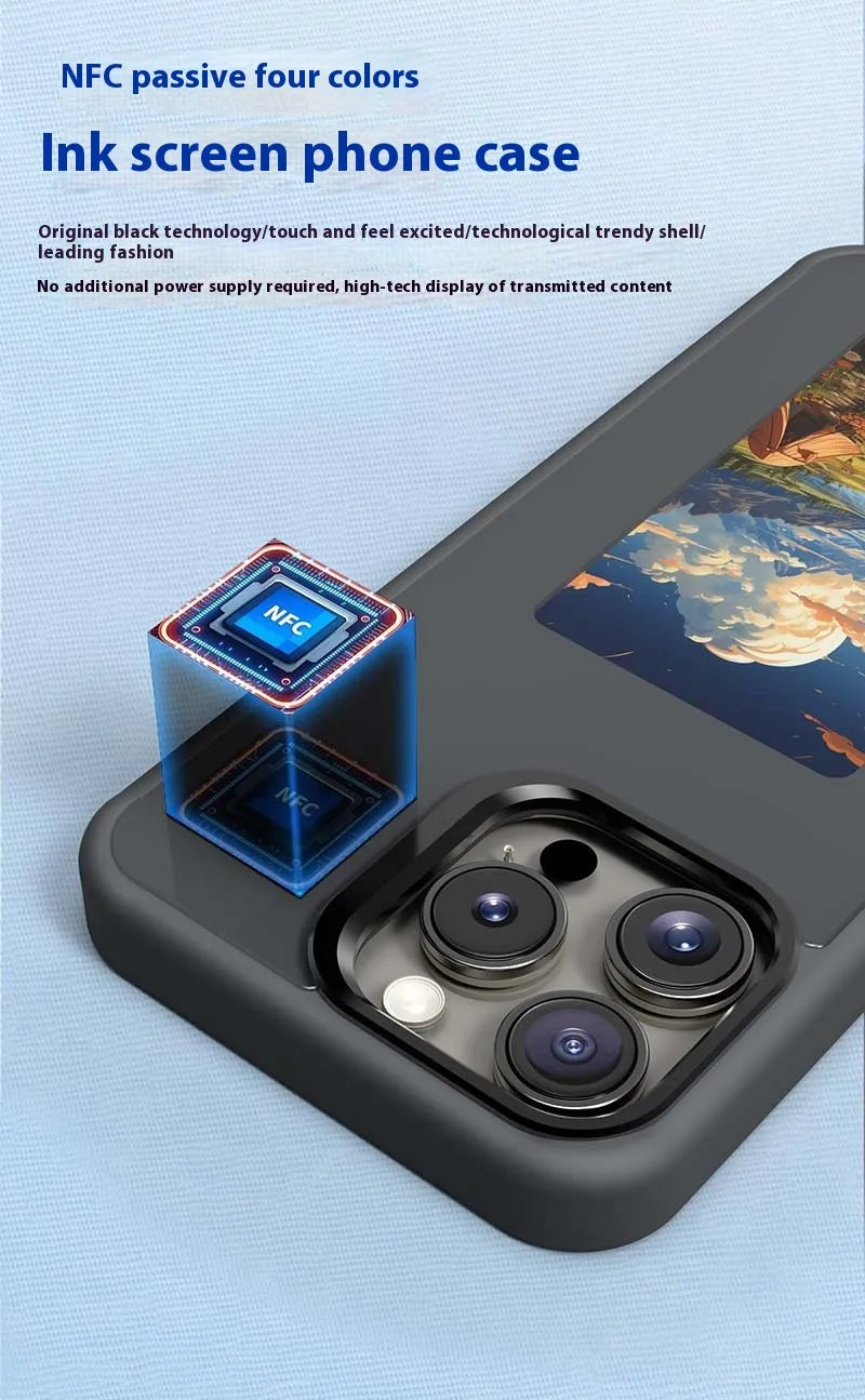 Smart E-ink Screen IPhone Case (I Phone)