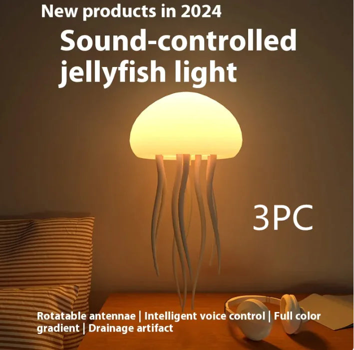 Acoustic jellyfish light ambient light nightlight