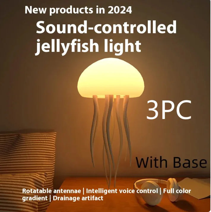 Acoustic jellyfish light ambient light nightlight