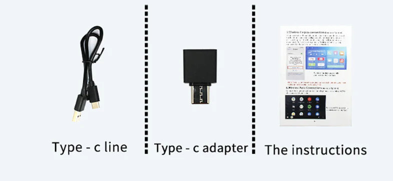 Wireless Car Play AI Box - 3 in 1 Carplay to Android Auto [Built in Youtube & Netflix]  Important Note: Your vehicle must already have built-in CarPlay functionality for this device to work.