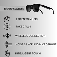 Smart Glasses Built-in Mic Speakers Touch & Voice Assistant Music - FOR MEN & WOMEN