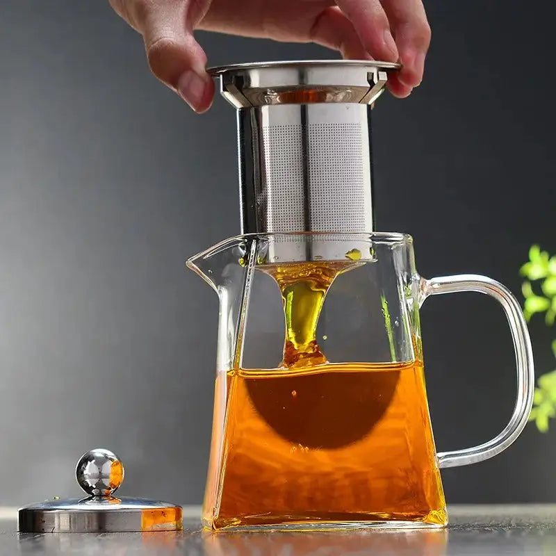 Glass Teapot with Infuser Tea Set