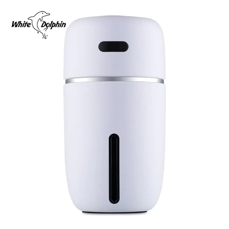 White Dolphin Mini USB Humidifier & Aroma Diffuser for Car